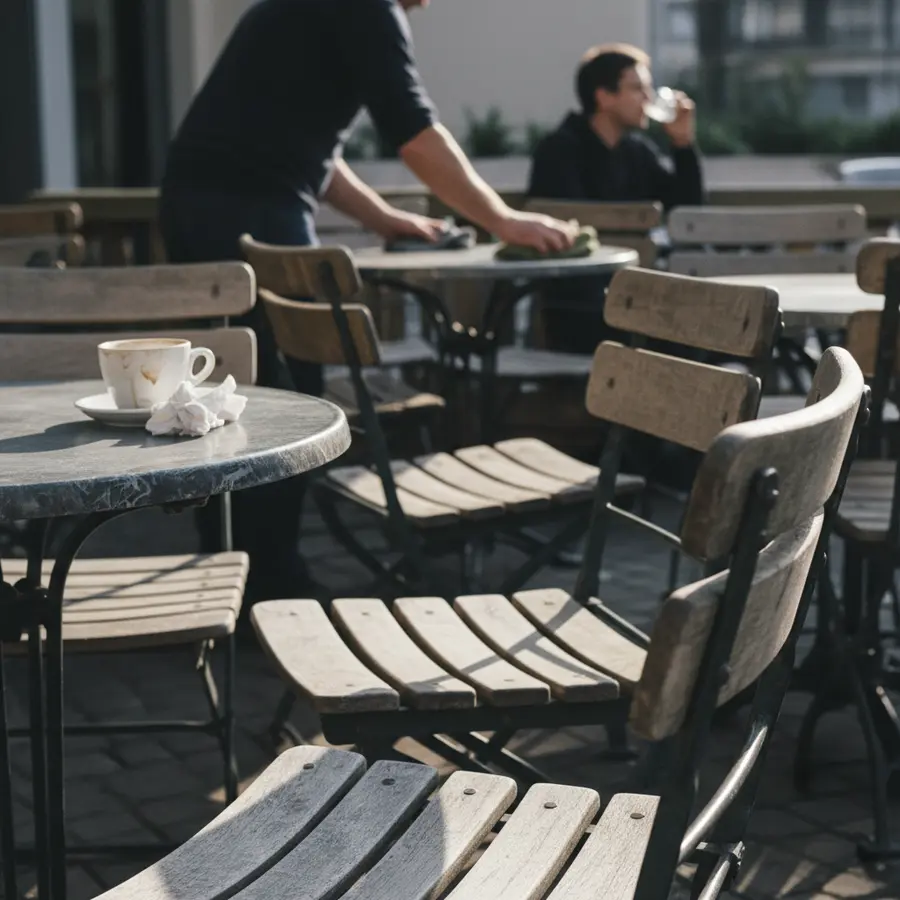 gastro terrassen stühle gebraucht