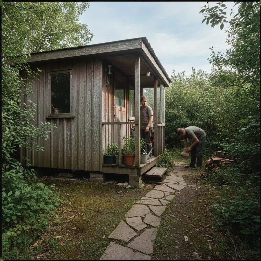 tiny house mit terrasse